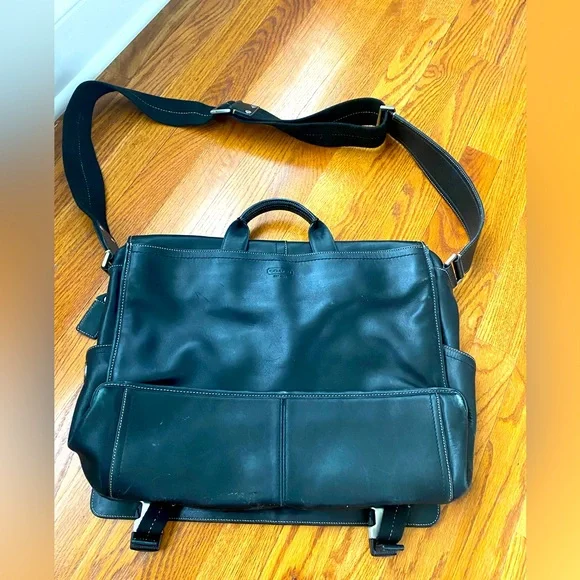Bags Authentic Coach Leather Computer Bag Poshmark